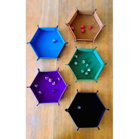 Piste à dès  CUIR P.U. Avec Gravure Laser (5 couleurs disponibles/pas de limite de gravure)