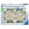 Ravensburger - Puzzle 1500 p - Carte du monde des animaux
