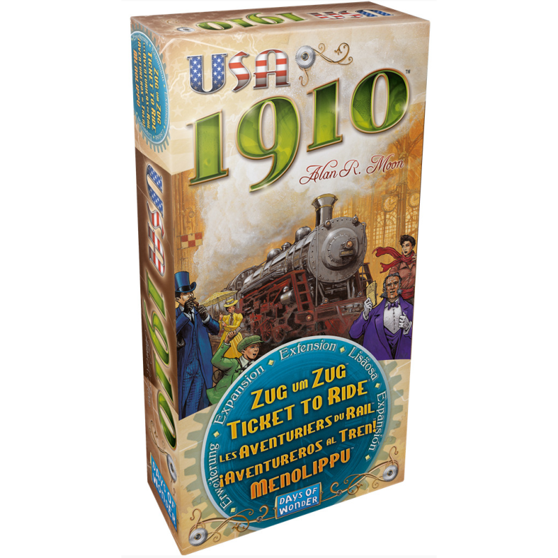Les Aventuriers du Rail - Extension 1910