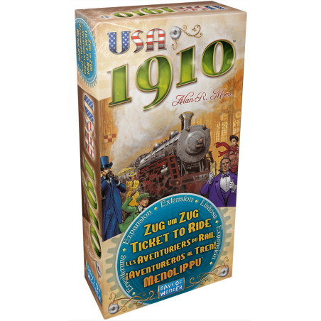 Les Aventuriers du Rail - Extension 1910