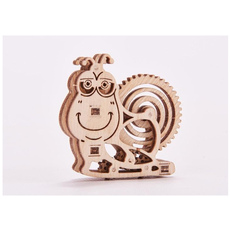 "Woodik Snail" - Puzzle mécanique en bois 3D "Woodik Snail" - Puzzle mécanique en bois 3D